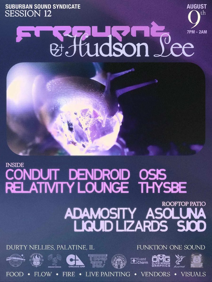 This Saturday - opening time slot but late night music - debut Thysbe A/V set