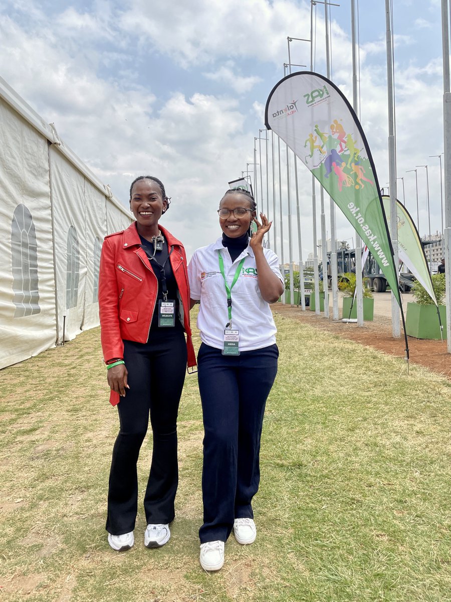 With <a href="/akida_14/">Esse Akida</a> at the Kenya Academy of Sports Career Fair at KICC