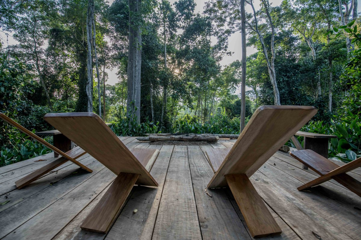 Génial ! Le Camp Imbalanga s'agrandit pour encore plus d'aventure au coeur de la nature 💚, avec deux nouvelles tentes ⛺! Réservez vite votre séjour
👉visitodzala-kokoua.org/camp-imbalanga/
#CampImbalanga #parcnationalodzalakokoua   #VisitCongo 
Crédit Photos 📸: <a href="/jonas/">Jonas Templestein</a>.abana