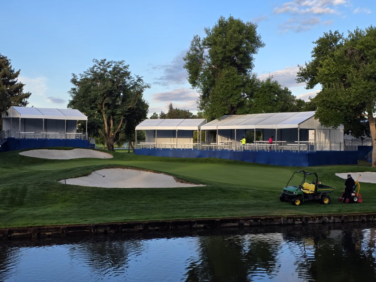 Matt Gourlay, CGCS, MG, AGS (@mattgourlaycgcs) on Twitter photo Preparations for the <a href="/KornFerryTour/">Korn Ferry Tour</a> <a href="/BoiseOpen/">AlbertsonsBoiseOpen</a> continues. One more week until Round 1. Preparations for the <a href="/KornFerryTour/">Korn Ferry Tour</a> <a href="/BoiseOpen/">AlbertsonsBoiseOpen</a> continues. One more week until Round 1.