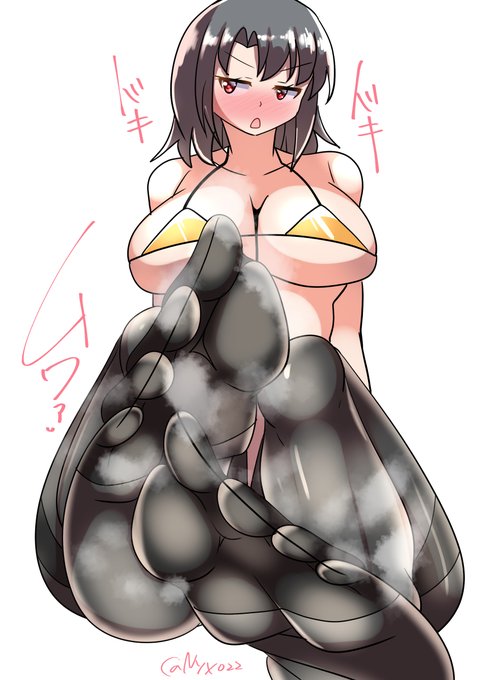 「足裏が嗅ぎたいなんて…馬鹿めと言ってさしあげますわ…///」 
ムレムレ黒タイツ高雄さん(ˇωˇ)    
連続1979日目      
#艦これ版真剣お絵描き60分一本勝負_20250807
#艦これ版深夜の真剣お絵描き60分一本勝負 
#10000日チャレンジ #めび環んどろ 
#高雄 