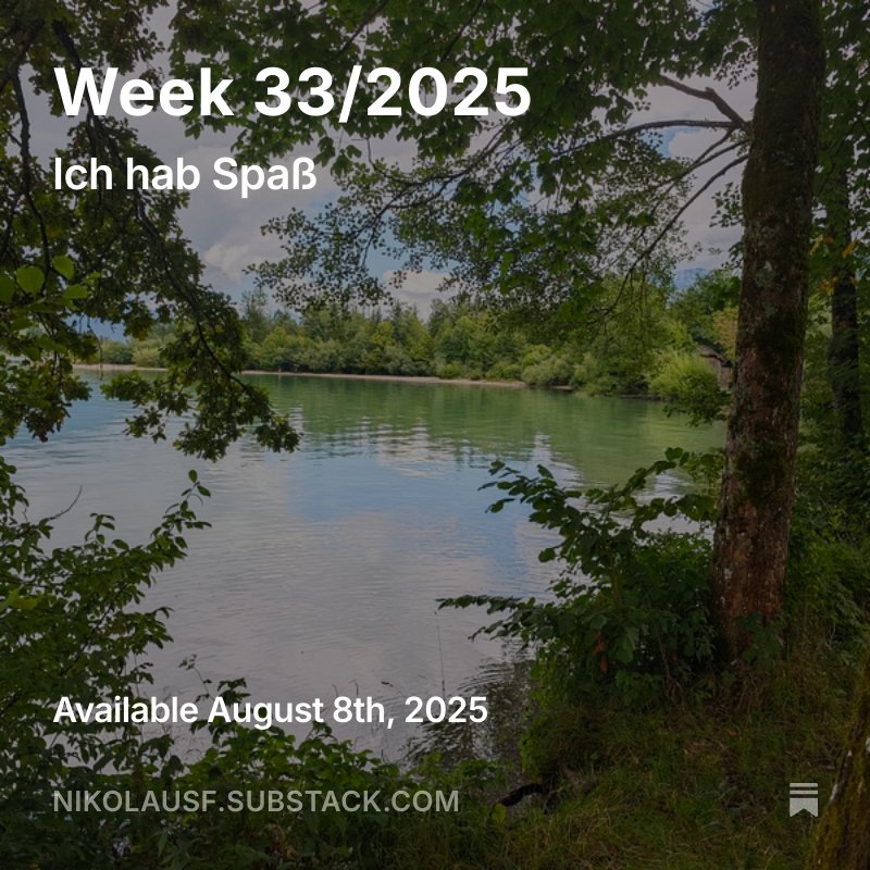 Right Wing Extremism, European Challenges, Lots of Art and Dogs. Tomorrow, 08/08, 6.00 am.

open.substack.com/pub/nikolausf/…