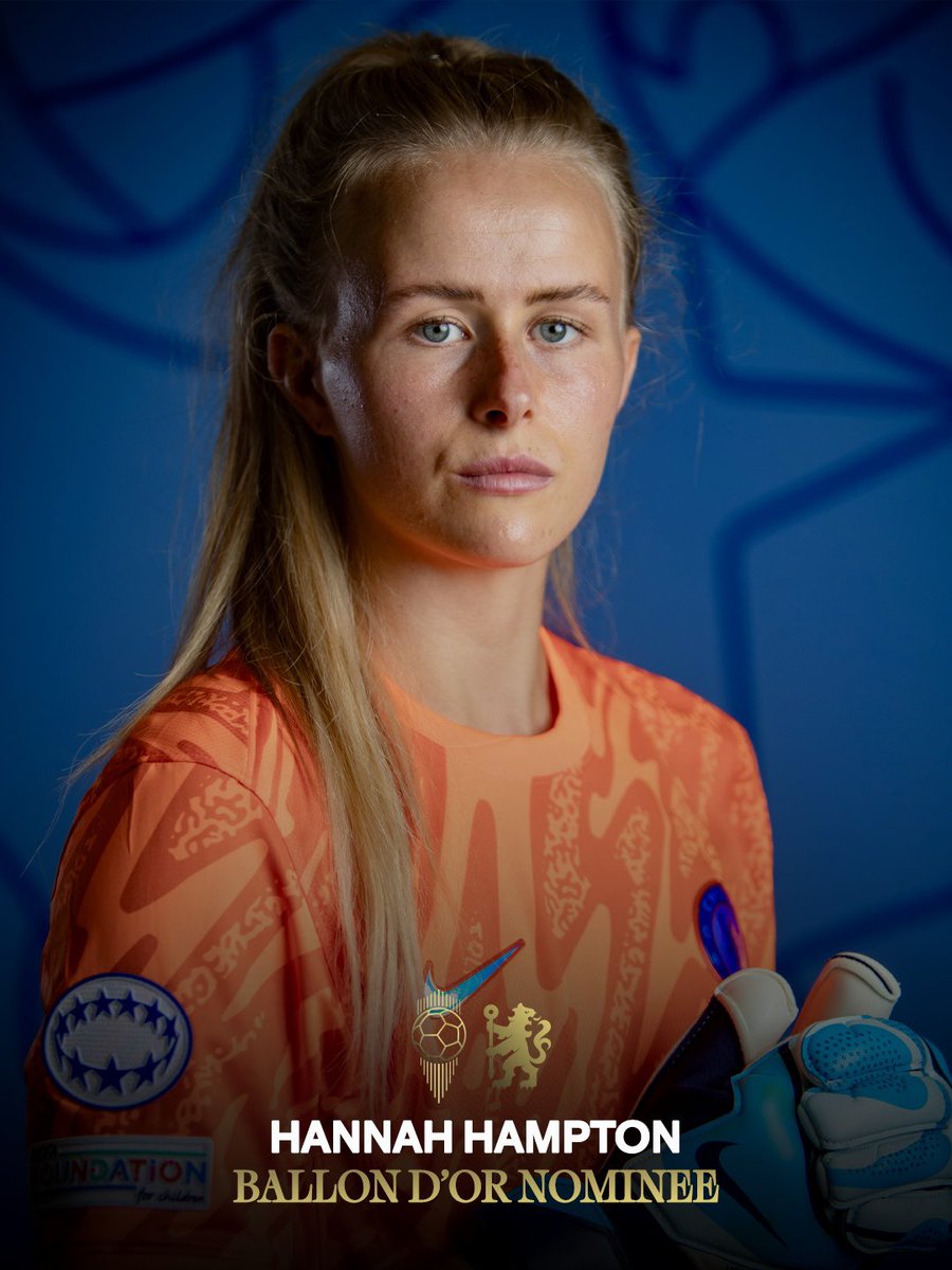 Hannah Hampton: The only goalkeeper included in the 30-player #BallondOr shortlist. 🤯