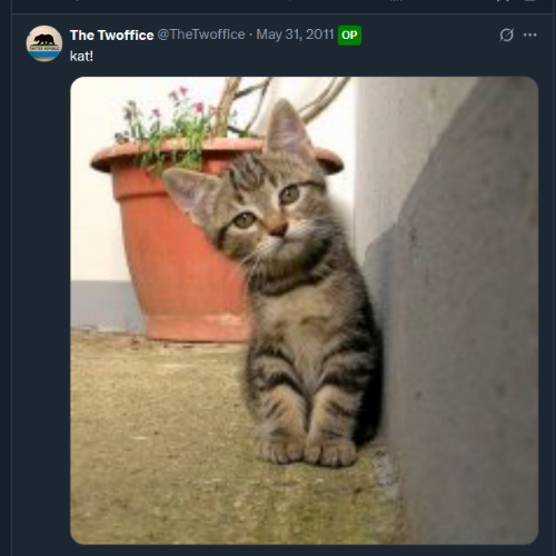 Aptos Gaming Labs (@gaminglabsaptos) on Twitter photo betting $KAT at 40k
lore is insane on this one, first ever twitter cat posted by <a href="/TheTwoffice/">The Twoffice</a>
8dK4qyMPfZZt2i8xQrY3rrJrMiK7jQBwQhQASZMUpump betting $KAT at 40k
lore is insane on this one, first ever twitter cat posted by <a href="/TheTwoffice/">The Twoffice</a>
8dK4qyMPfZZt2i8xQrY3rrJrMiK7jQBwQhQASZMUpump