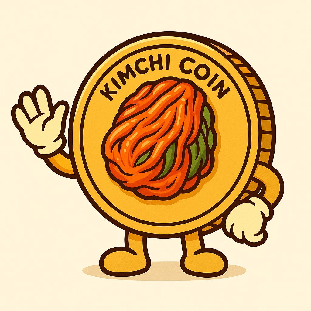 #Ethereum #bitcoin #memecoin1000x #memecoin 
Kimchi Coin going up soon 
Next stop : The moon 🌕 🚀🚀🚀