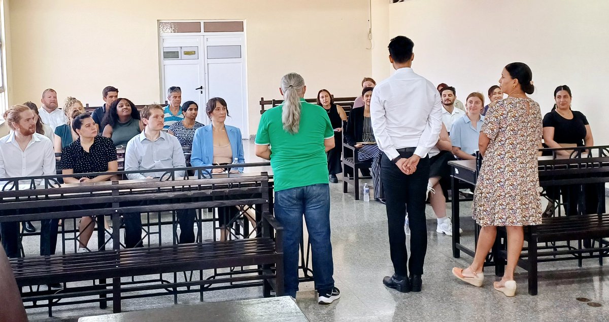 ⚖️🛎 Excelente espacio de intercambio y aprendizaje entre estudiantes y juristas de Estados Unidos, con magistrados y jueces cubanos.

¡Conozca los detalles! 👇
🔗 tsp.gob.cu/estudiantes-y-…