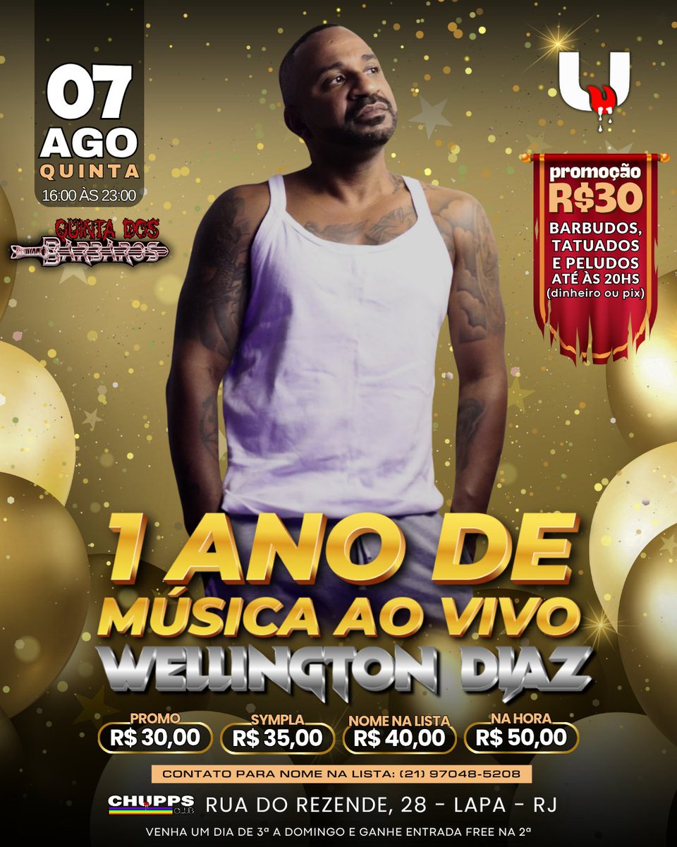 Sauna Chupps Club (@chuppsclub) on Twitter photo SORTEIO • FOTO OFICIAL
Quer um vip pra Chupps hoje?
Regras:
1- Dar RT neste post
2- Seguir este perfil <a href="/chuppsclub/">Chupps Club</a>
3- Informar nome completo e Identidade após sorteio
Serão DOIS sorteados para HOJE 07/08/2025
Resultado após às 14hs. Quem não seguir as regras estará eliminado! SORTEIO • FOTO OFICIAL
Quer um vip pra Chupps hoje?
Regras:
1- Dar RT neste post
2- Seguir este perfil <a href="/chuppsclub/">Chupps Club</a>
3- Informar nome completo e Identidade após sorteio
Serão DOIS sorteados para HOJE 07/08/2025
Resultado após às 14hs. Quem não seguir as regras estará eliminado!