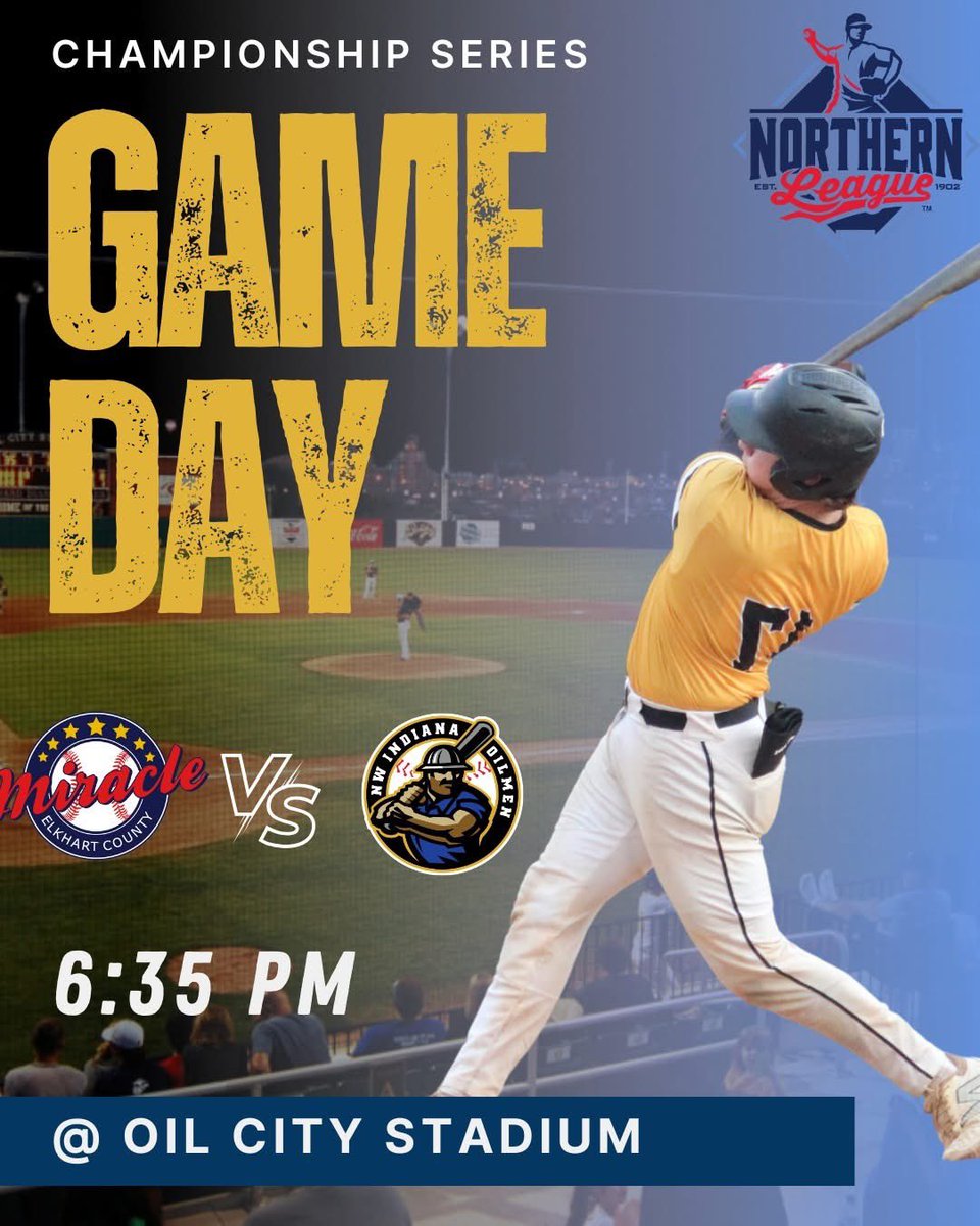 Hammond Central Wolves Baseball (@hcwolvebaseball) on Twitter photo One game. 9 Innings. What we worked hard for all summer. Oil City Stadium. 6:35 PM. Be there! 🛢️🏆 One game. 9 Innings. What we worked hard for all summer. Oil City Stadium. 6:35 PM. Be there! 🛢️🏆
