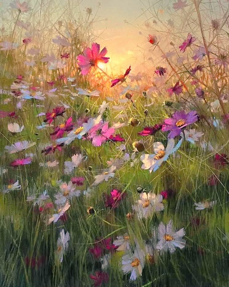 🎨Art Vera Kavura.Сонечко заходить..✨️