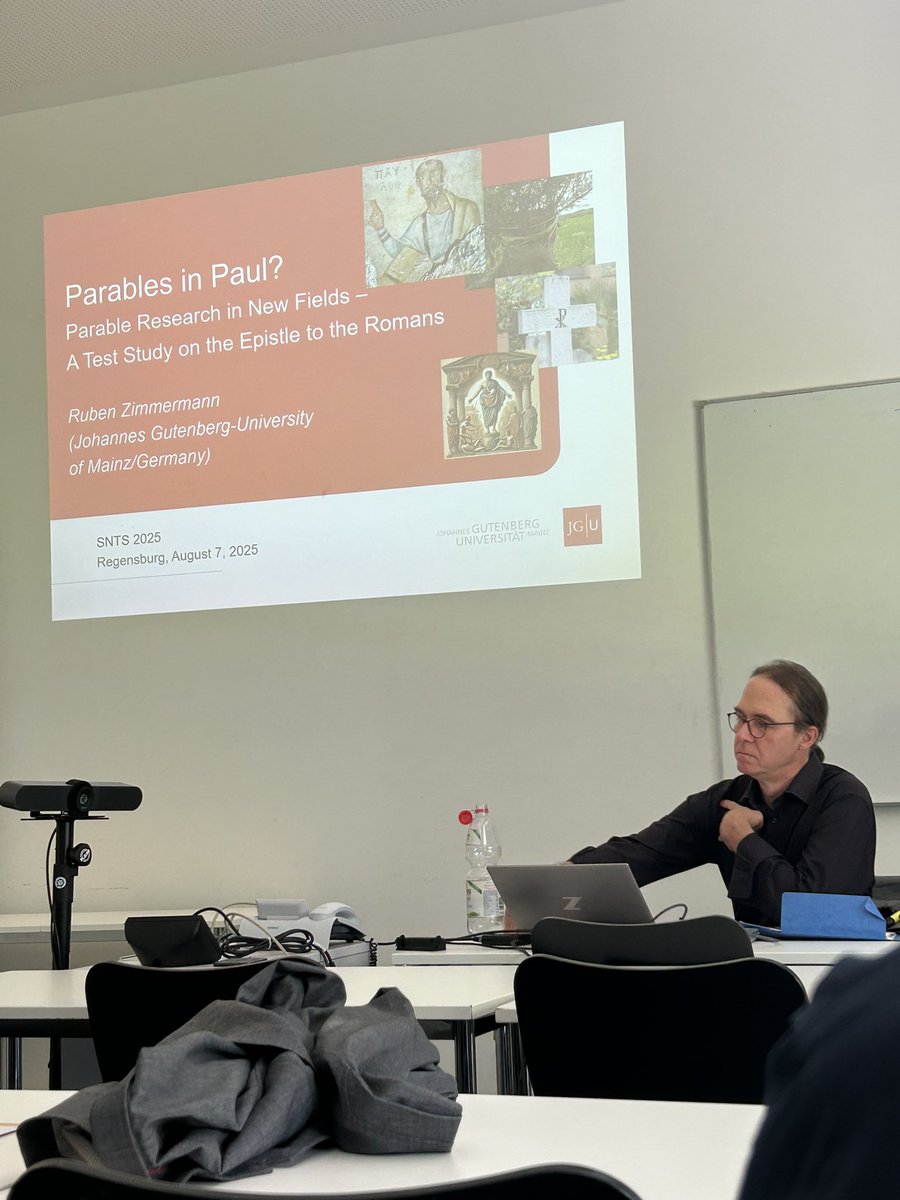 ellenhoward5554's tweet photo. After two days of arguing that there are in fact narratives in Paul, I’m very excited to listen to Zimmermann’s take on the matter! #SNTS2025 https://t.co/xrnGDwArl0