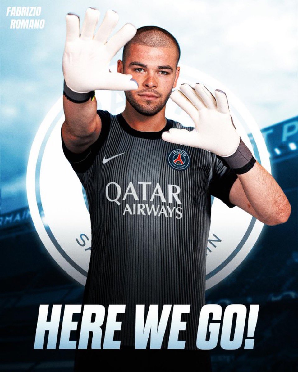 #Mercato 💰: 𝗛𝗘𝗥𝗘 𝗪𝗘 𝗚𝗢 !

Lucas Chevalier va s'engager avec le Paris Saint-Germain. 

Prix du transfert : 40 millions d'euros.

(Fabrizio Romano)