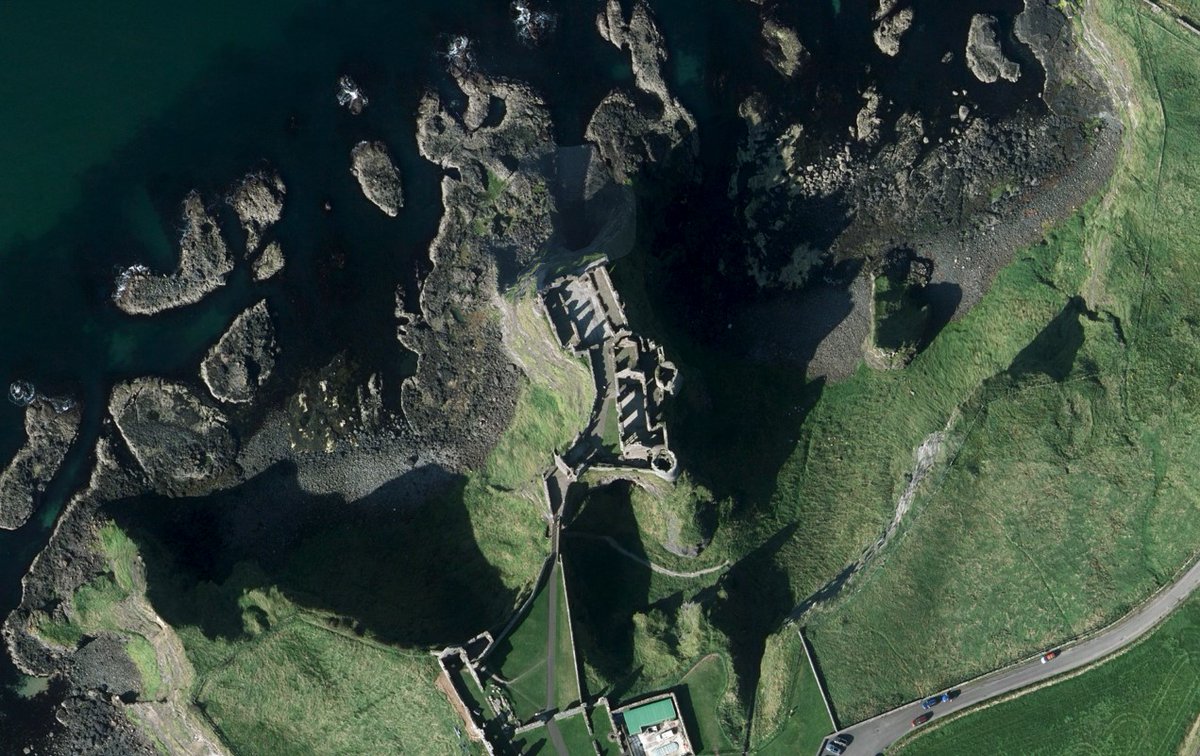 🗺️ Guess the Place!

This coastal ruin once had a kitchen that fell into the sea…

Can you name it? 👀

#GuessThePlace #MappingNI #OrdnanceSurveyNI #OrthoPhotography #GIS