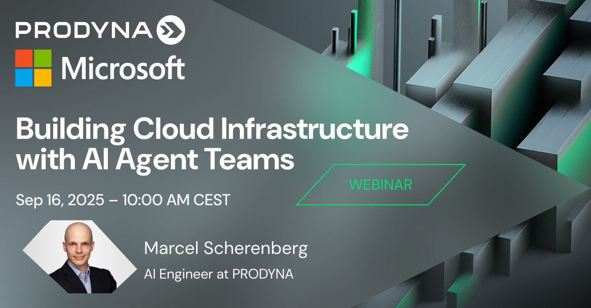 🚀 Can AI agents build your #cloud infrastructure?
Yes — watch it live on Sep 16 at 10:00 AM CEST.
See how to automate compliant, secure deployments with AI agents. Register now → hubs.ly/Q03BLr0h0