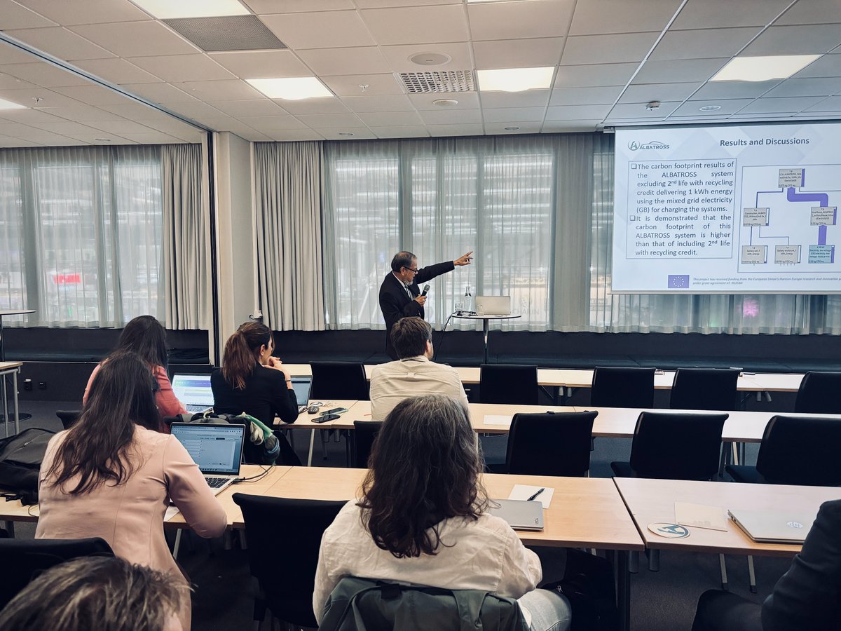 The ALBATROSS project has actively participated at the 38th Electric Vehicle Symposium &amp; Exhibition (EVS38) from 15 to 18 June, 2025, in Gothenburg, Sweden, with a dedicated booth to exhibit its shared goal with the event – promoting circularity and sustainability.

Dr Hye