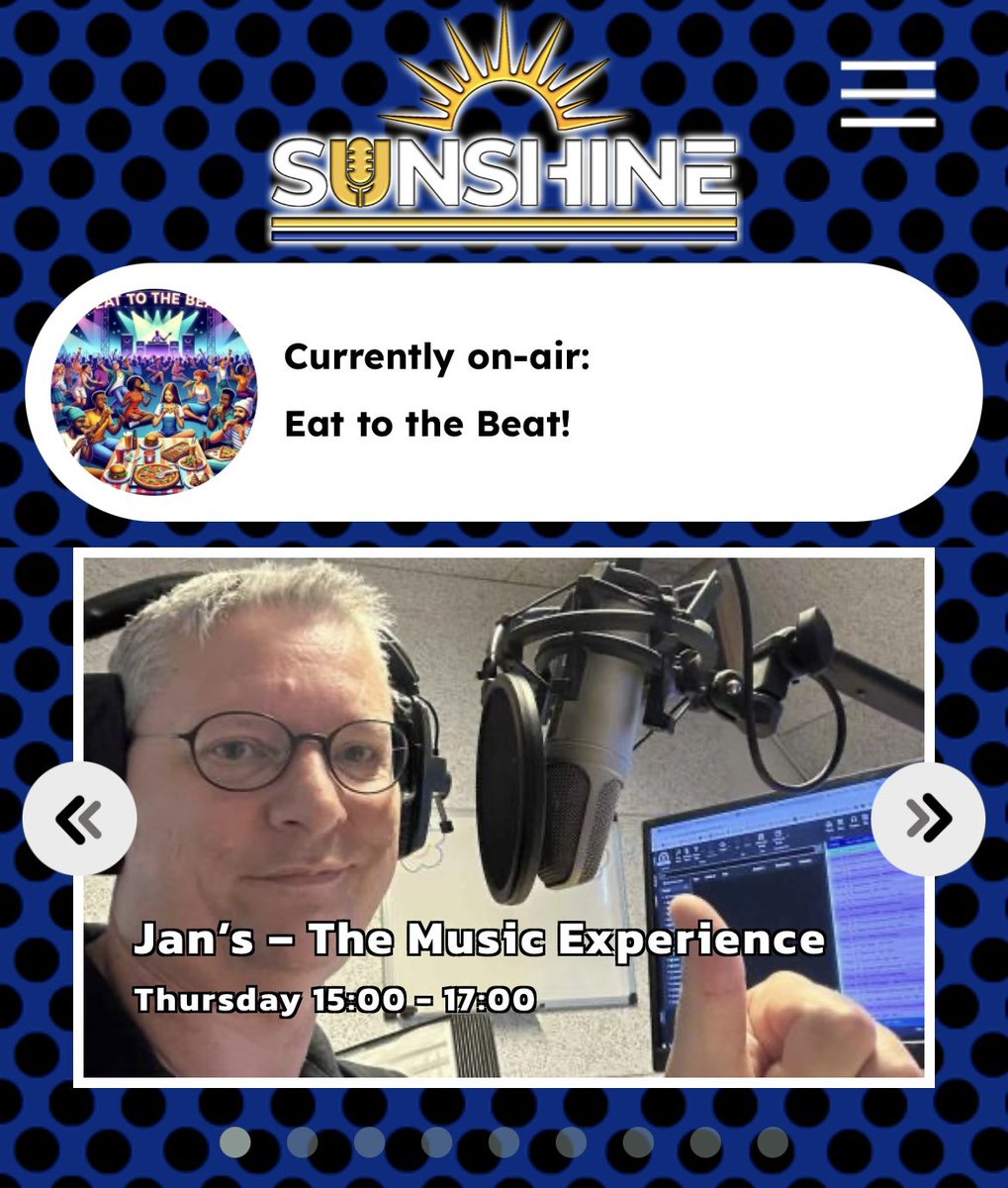 Thanks a million Jan Bjerrum who is giving FEEL THE HEAT a spin this afternoon on sunshine-radio.co.uk cheers pal I really appreciate the support 😎🎶🤙 #songwriter #singer #musician #music #soloartist #art #michaelandrews #feeltheheat