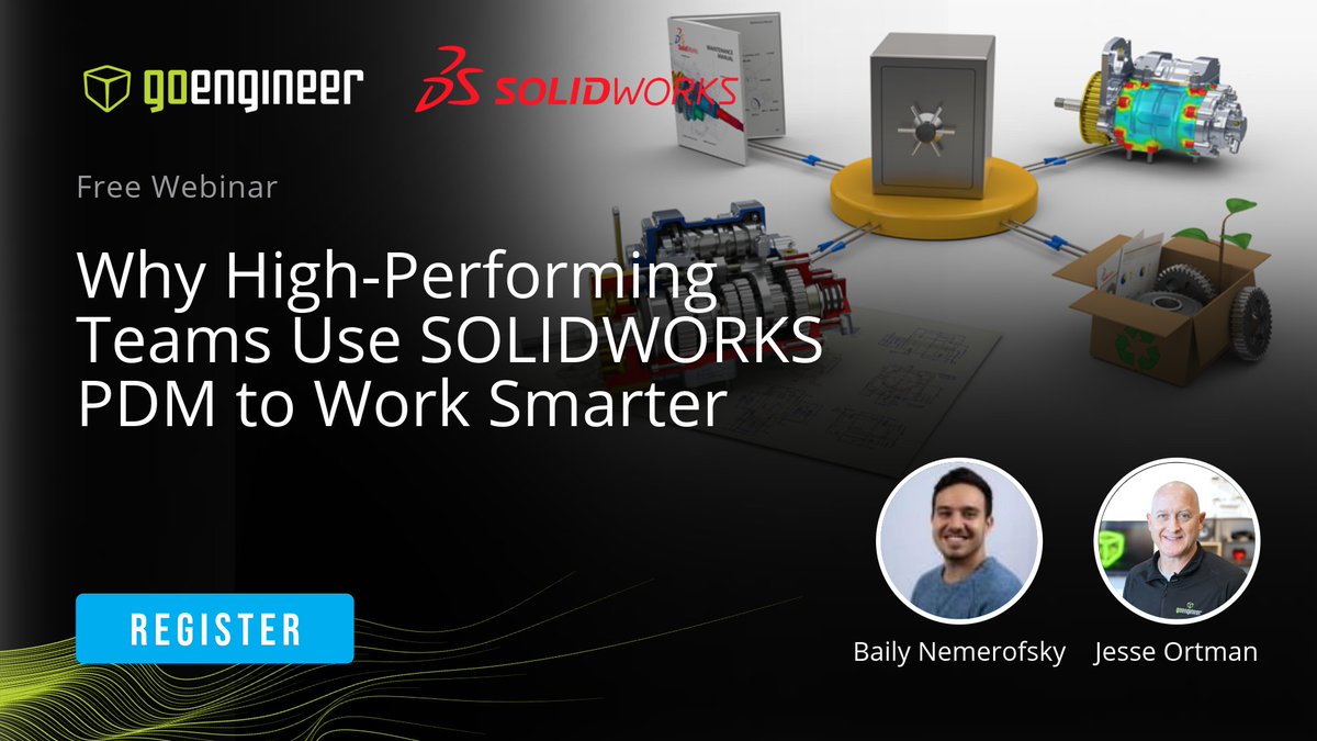 CAD MicroSolutions (@cad_micro) on Twitter photo Discover how #engineering teams are streamlining their workflows with <a href="/SOLIDWORKS/">SOLIDWORKS</a> #PDM. In this webinar, we’re breaking down the top 10 reasons teams trust PDM to boost efficiency, collaboration, & control. Register now👇
okt.to/IO56WK
#cadmicro #goengineer #SOLIDWORKS Discover how #engineering teams are streamlining their workflows with <a href="/SOLIDWORKS/">SOLIDWORKS</a> #PDM. In this webinar, we’re breaking down the top 10 reasons teams trust PDM to boost efficiency, collaboration, & control. Register now👇
okt.to/IO56WK
#cadmicro #goengineer #SOLIDWORKS