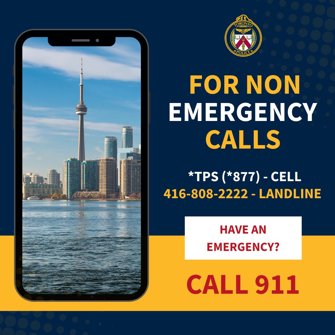 Organizational News - Toronto Police Service launches *TPS - a new three-digit non-emergency number
tps.ca/media-centre/n…