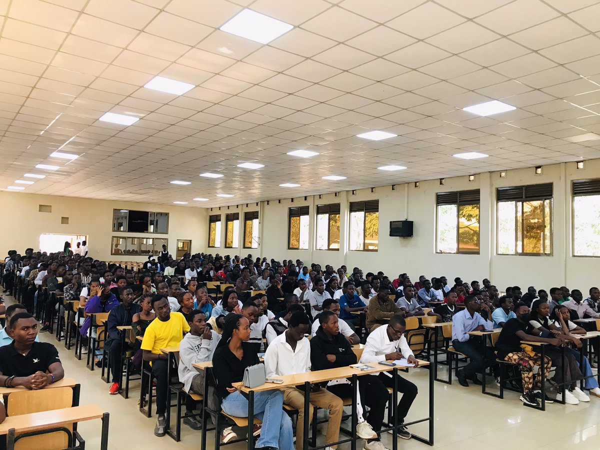Institution of Engineers Rwanda (IER) (@rwandaengineers) on Twitter photo Additionally, IER Executive Secretary/CEO <a href="/Sabiti1Steven/">Steven SABITI</a> addressed 600+ newly admitted STEM students at RP-Kigali, highlighting the shift from traditional engineering to tech-driven solutions. He stressed that a degree is just the start—learning is lifelong. #STEM Additionally, IER Executive Secretary/CEO <a href="/Sabiti1Steven/">Steven SABITI</a> addressed 600+ newly admitted STEM students at RP-Kigali, highlighting the shift from traditional engineering to tech-driven solutions. He stressed that a degree is just the start—learning is lifelong. #STEM