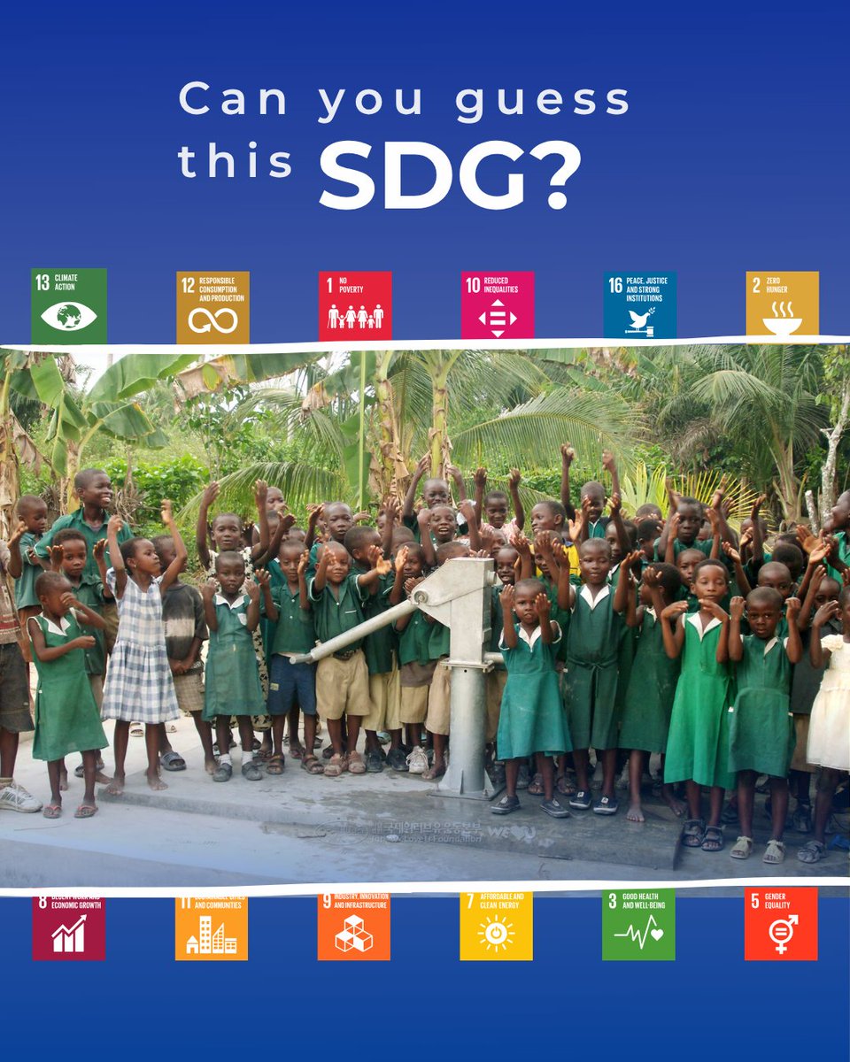 weloveuusa's tweet image. 📸 Take a look at this inspiring moment from one of our past projects!
Can you guess which Sustainable Development Goal(s) this action represents best?

Drop your guesses in the comments below! ⬇️

#WeLoveU #SDGChallenge