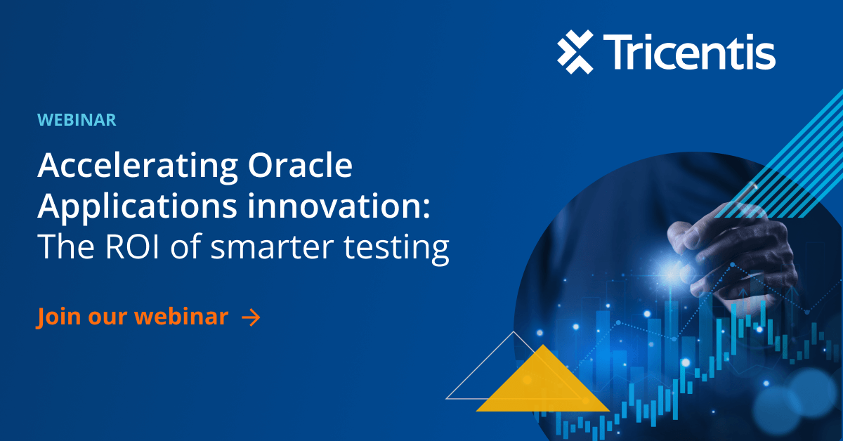 Tricentis's tweet photo. Too many tests, not enough time?⌛
Oracle teams are cutting costs by 40% 💸 & speeding up releases ⏱️ with smarter, risk-based automation.
Join Forrester & Tricentis for game-changing insights 💻👉 https://t.co/H2LXyIrGgn
#Oracle #TestAutomation #qTest #Tosca https://t.co/PlKP1G8l4F