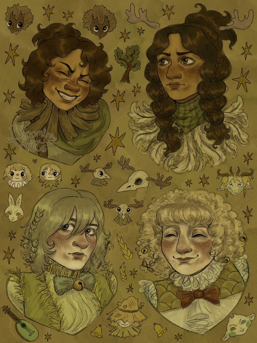 Here's everyone together!! 🌾🌱🌟
#yaelokre #meadowlark