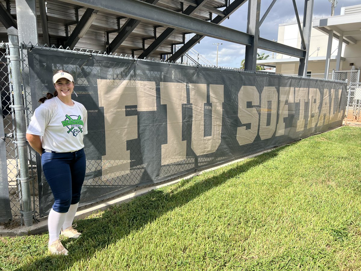 Brenna Webb ๐ฅ (@brennawebb_14) on Twitter photo Learned great things from the camp at FIU yesterday! It was such a blast getting great work in! Loved getting to spend quality time with the coaches <a href="/FIUSoftball/">FIU Softball</a> !! Learned great things from the camp at FIU yesterday! It was such a blast getting great work in! Loved getting to spend quality time with the coaches <a href="/FIUSoftball/">FIU Softball</a> !!