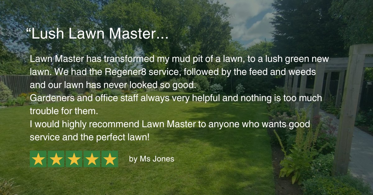 Regener8 = a stunning lawn transformation ✨

Love hearing such great feedback about our team - both in the office and out in the field. They truly deserve the recognition! 🙌

Interested in transforming your lawn? Find out more 👉 bit.ly/-regener8