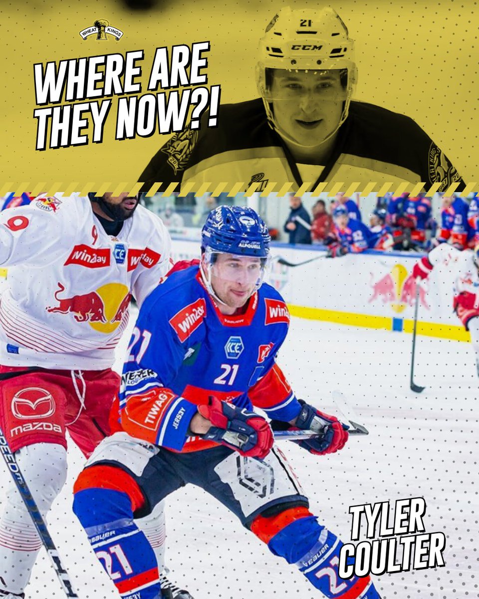 bdnwheatkings's tweet image. Where Are They Now? 👀
From 2013–2017, Tyler Coulter brought grit and energy to the Wheat Kings lineup.
He was just signed by Ferencvárosi TC in the ICEHL, continuing his pro career overseas! 🏒✈️
Once a Wheat King, always a Wheat King 💛🖤