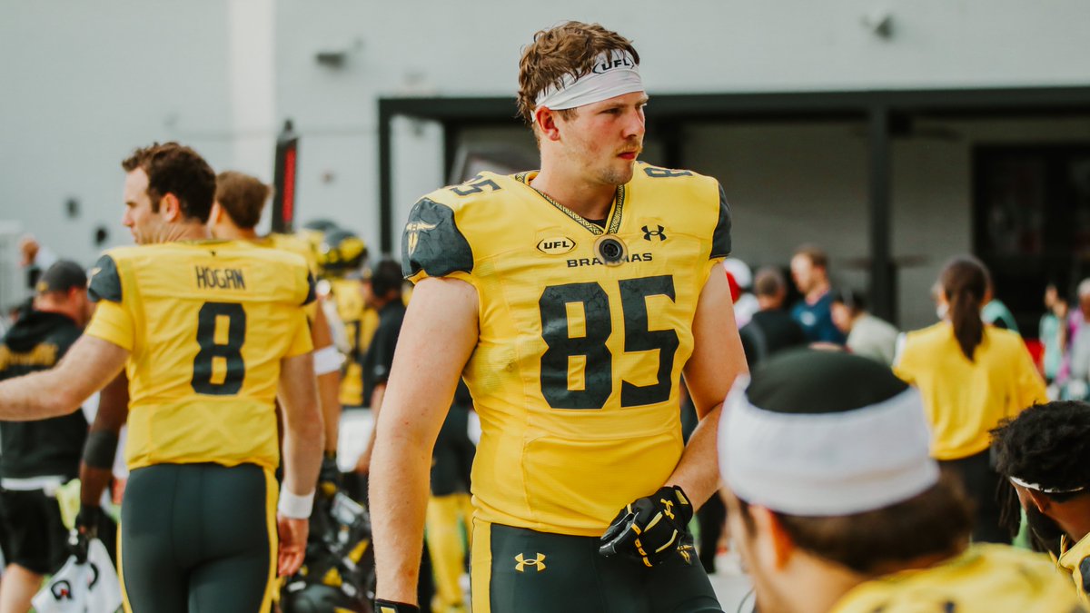 NEWS: The Detroit #Lions are signing <a href="/XFLBrahmas/">San Antonio Brahmas</a> TE Steven Stilianos, source confirms.

Stilianos joined the Brahmas right as the #UFL season began, totaling 86 yards &amp; 1 TD. The former Iowa product impressed as a run blocker - and also threw a TD on a trick play.