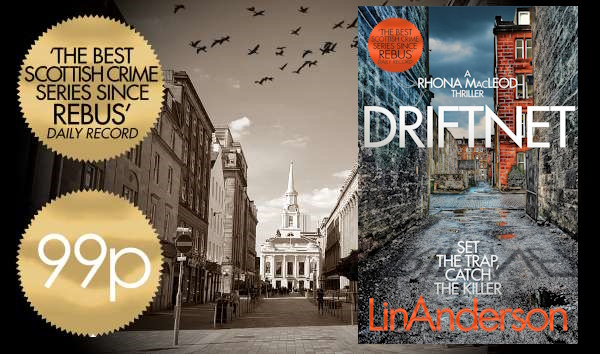 🤩 99p Promo Price !!! 🤩 DRIFTNET - 'One of the 20 Scottish books everyone should read' ... The Scotsman viewBook.at/Driftnet  #CrimeFiction #CSI #Thriller #Mystery #BestSeller #BloodyScotland #LinAnderson