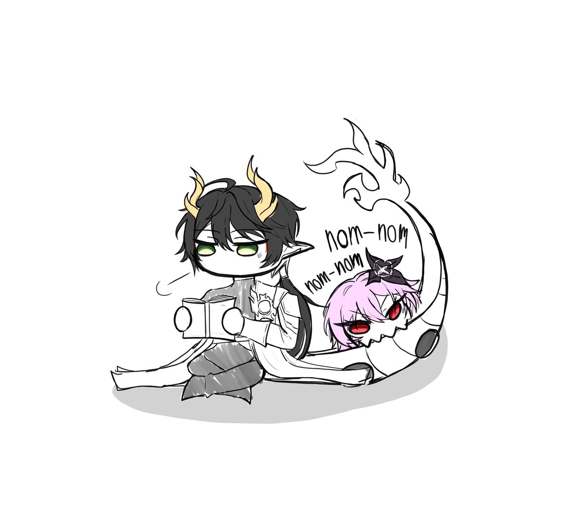 Reonix_art's tweet photo. #Evernight #Danheng  #DanMarch #HonkaiStarRail https://t.co/465JlGzd4P