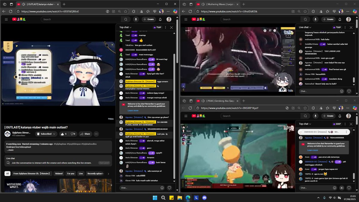 Histoire Virtual tweet media