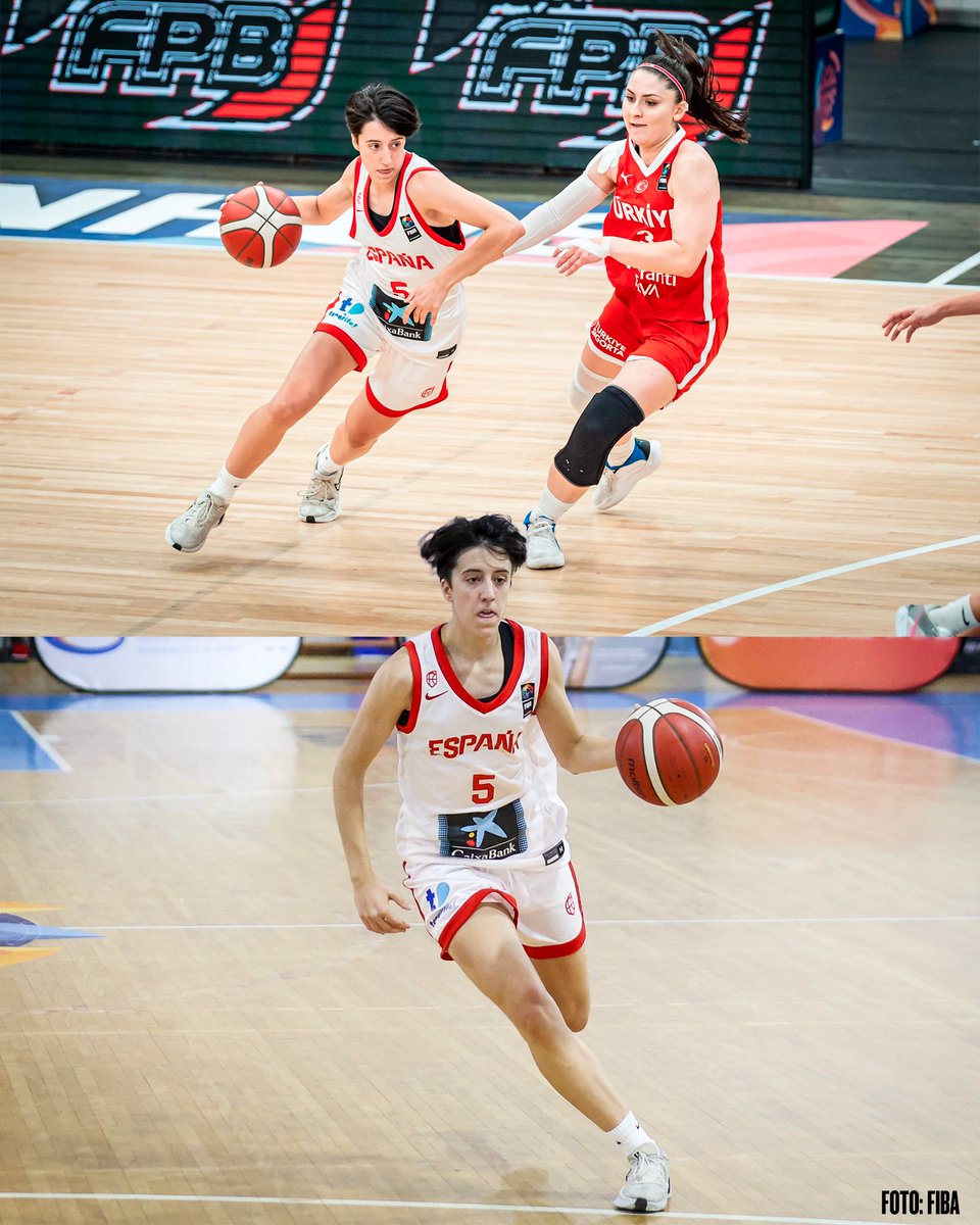 GIGANTESbasket's tweet photo. Gina García, a sus 18 años, ante Turquía en los cuartos de final del #U20EuroBasket 💫

🔥20 puntos
🔥7/10 TC
🔥5 asistencias
🔥3 rebotes
🔥3 robos https://t.co/dbIPNusKZF