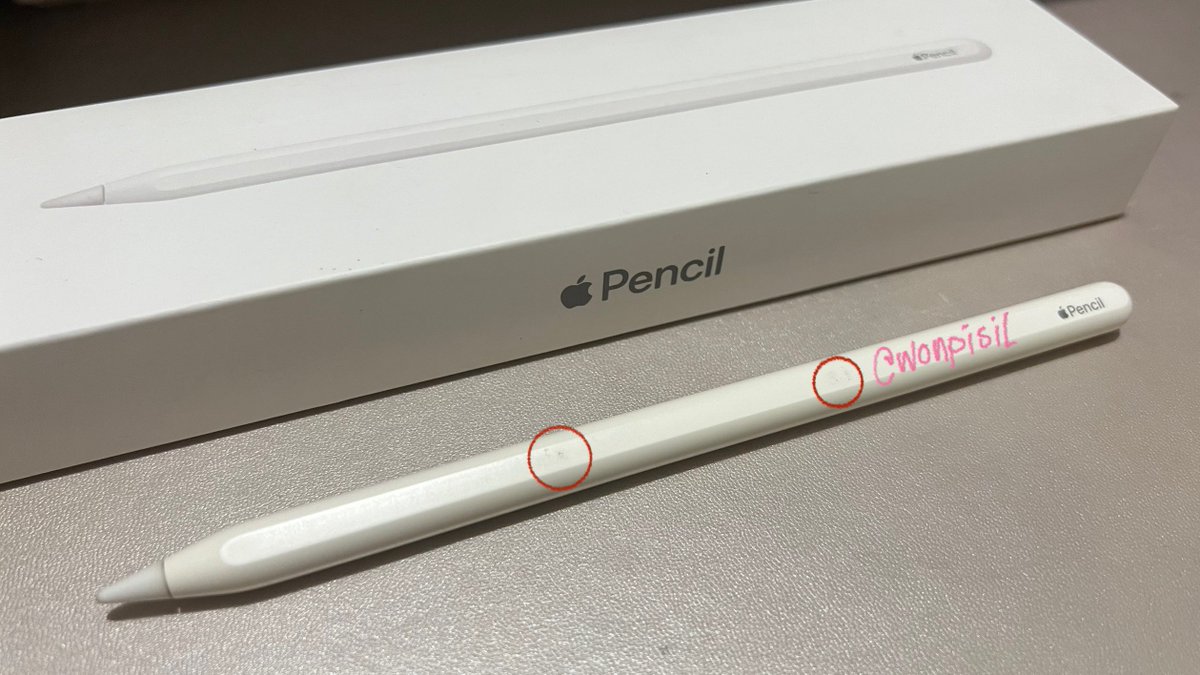 jaekarteu's tweet photo. wts lfb ph
Apple Pencil 2nd Gen
with box and extra tip
selling for 4500php

srp 8690php
mainly used for digital drawing
has signs of use

can meet up around mm
send a dm :-) https://t.co/h2wxsw5Koq