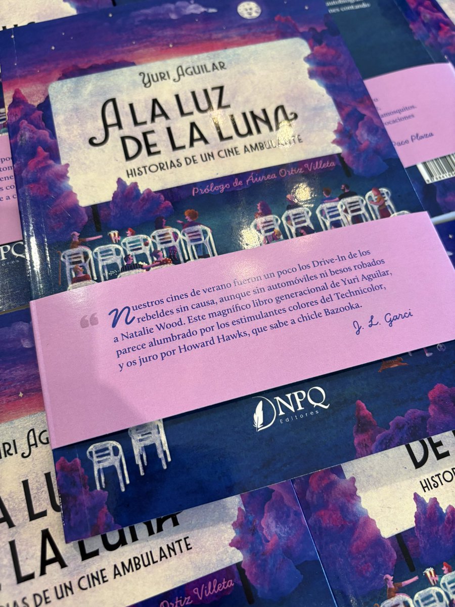 Esta cita se se podría unir a la de Garci y <a href="/paco_plaza/">Paco Plaza</a> en la faja que lleva mi libro “A la luz de la luna”.