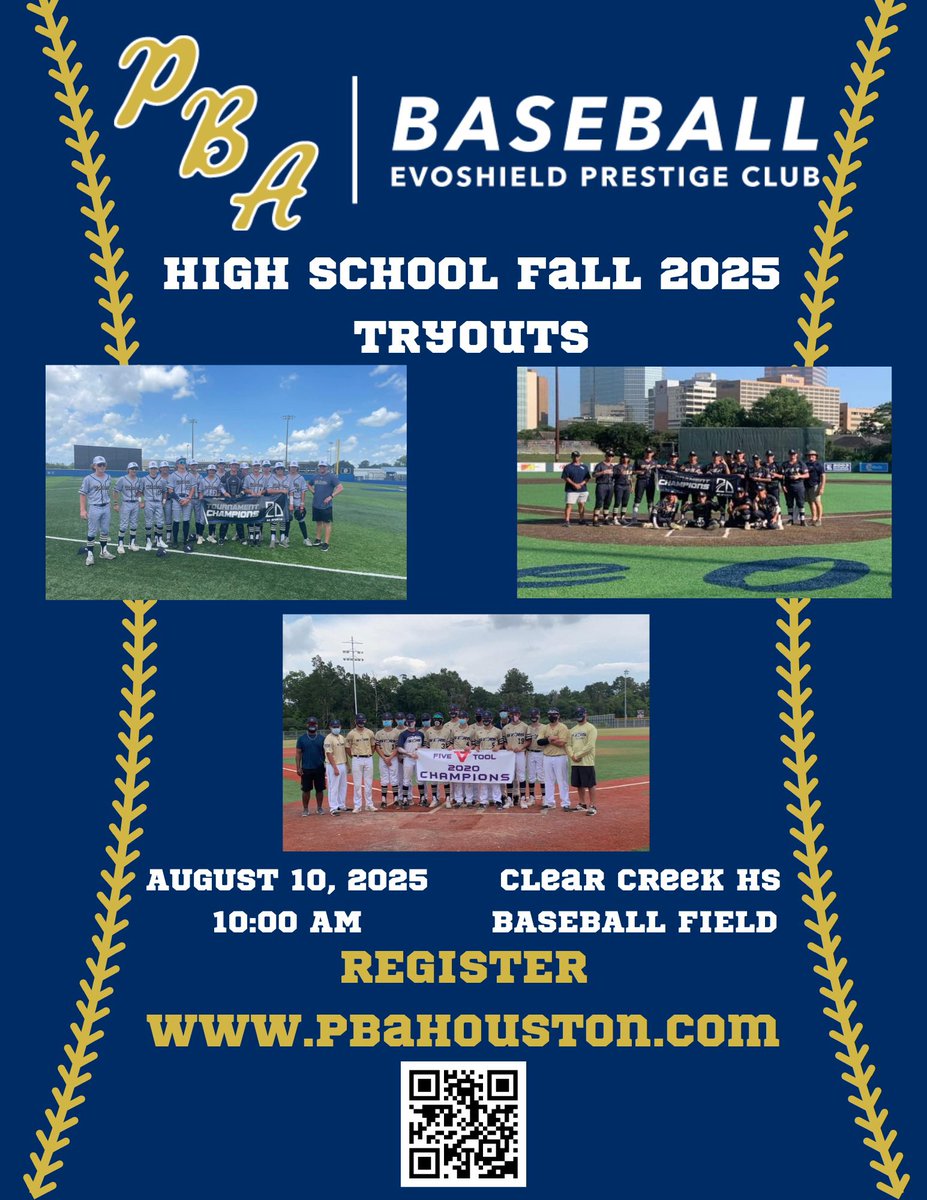 Register online using QR code

Come join an organization where you’re family and not just a number 

#evoshieldprestigeclub
#evoshieldarmy