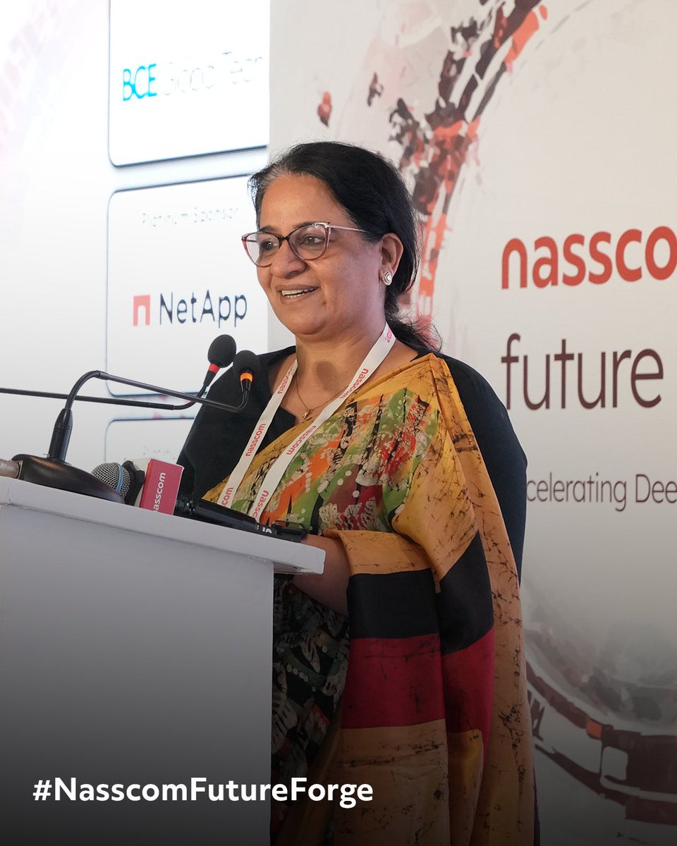 nasscomdeeptech's tweet photo. At #NasscomFutureForge 2025, Dr. @DrCaur’s keynote highlighted Bangalore’s rise as a global startup hub, ranked 14th globally with over 18,000 startups and 52 unicorns. Key drivers include significant investments, post-COVID recovery, and the presence of global tech giants like SAP, Microsoft, and Google.

Bangalore’s innovation landscape is strengthened by world-class institutes and a talented pool of 1.5 million software engineers. Initiatives such as the Karnataka AI roadmap, innoverse, and the quantum mission are accelerating Deep Tech innovation in AI, quantum computing, and space tech. 

Additionally, the Leap initiative aims to support startups across the state, extending Bangalore’s innovation ecosystem beyond the city.

@nasscom @nasscomai @NasscomR @nasscomCoEIoT @DSCI_Connect @RNamb  @sangeetagupta29 @iamsharmashreya @ShaliniDewan @shivamsareen91 @ITBTGoK 

#DeepTech #Innovation