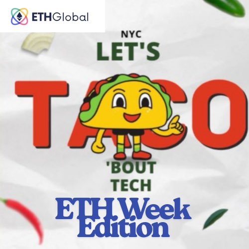 WristkeyGlobal's tweet image. 🌮 NYC, let’s TACO ‘BOUT TECH during ETH Week! 💻

We’re mixing 🔥 convos + 🌮 tacos at The Rose NYC!

📍 The Rose NYC
🕠 5:30–8 PM EST
🔗 RSVP Here partiful.com/e/Nx3U4UqbopNL…

Bring your Web3 frens, your appetite, and your ideas.

#LetsTacoBoutTech #ETHWeek #ETHNYC #Web3Vibes #ETH