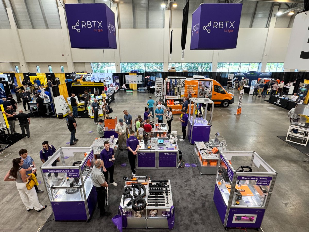 Final day of #AME2025 — let's make it count! We’ve had an incredible time at the Advanced Manufacturing Expo in Grand Rapids, and there’s still time to stop by Booth 216 to see how igus® motion plastics can help you simplify automation, eliminate maintenance, and reduce costs.