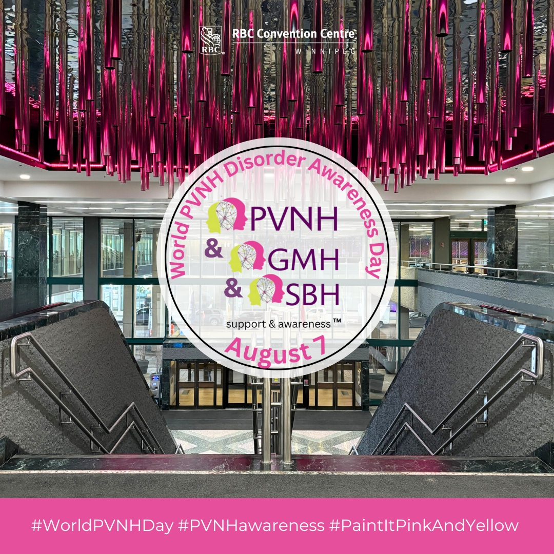 💗Today, our York lobby shines in pink for World PVNH Disorder Awareness Day. PVNH (Periventricular Nodular Heterotopia) is a rare brain disorder linked to seizures, developmental delays, and other neurological challenges — impacting over 1,000 families worldwide.

By lighting
