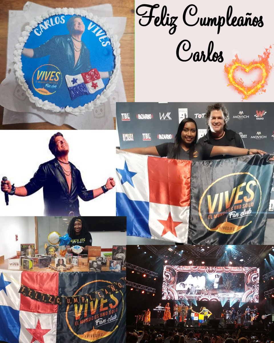 🎉 ¡Feliz cumpleaños, Carlos Vives!
Desde #Panamá te celebramos con alegría y orgullo 🇵🇦
Gracias por regalarnos música, raíces y tanta luz 🌞🎶
Tu familia del #VivesIFCPanama te ama infinito 💛
#FelizCumpleCarlosVives #CarlosVives #VivesEsAlegría
