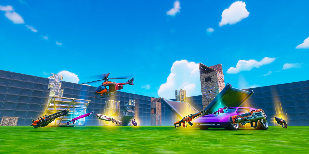 We’ve just updated 1v1 with Every Gun to include all of the new season’s guns. It also gives out insane XP to help you level up the new Battle Pass! 🔥

Play Now: play.fn.gg/island/6155-13…