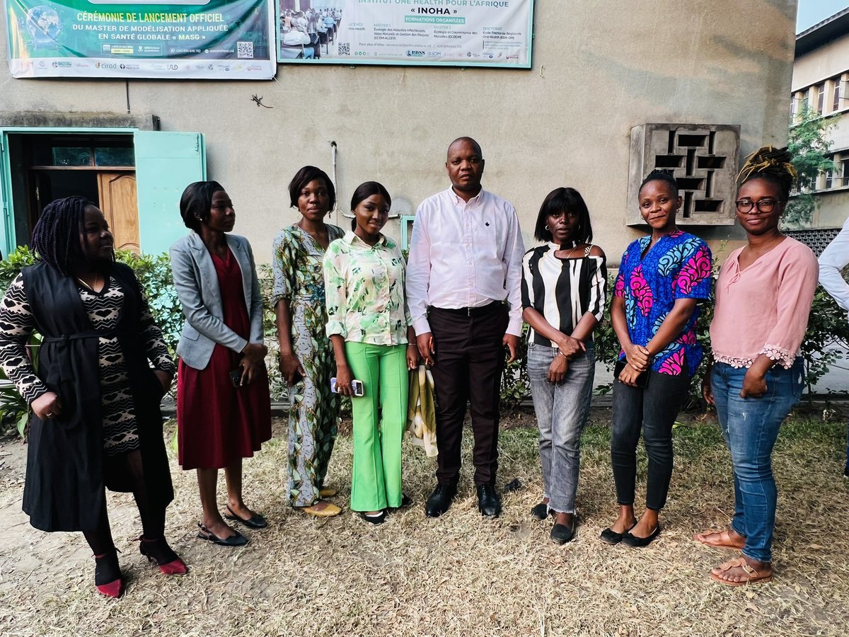 Inoha_Unikin's tweet image. Master 1 – Modélisation en santé globale
Fin du cours d’algorithmique avec le Prof. Célestin Tshimanga.
Des bases solides pour modéliser la santé autrement.
Merci pour cet enseignement rigoureux !
#SantéGlobale #Algorithmique #OneHealth #Data4Health