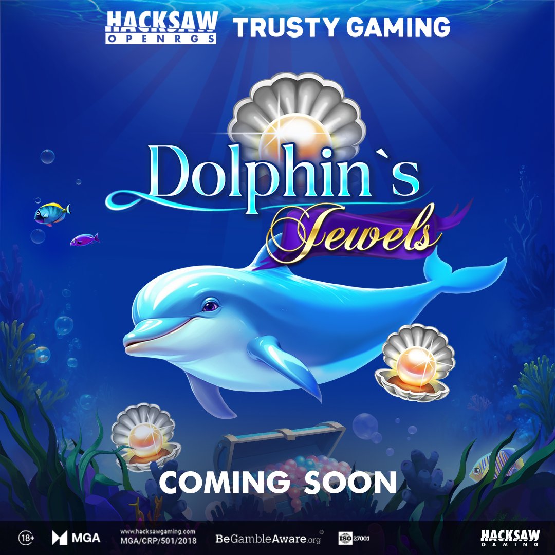 HacksawOpenRGS (@hacksawopenrgs) on Twitter photo Dive into an enchanting underwater world in Dolphin's Jewels ๐ฌ๐ coming soon!
๐ง <a href="/_trustygaming_/">Trusty Gaming</a>
๐ | Please Gamble Responsibly | BeGambleAware.org
#HacksawGaming #HacksawOpenRGS #DolphinsJewels #TrustyGaming Dive into an enchanting underwater world in Dolphin's Jewels ๐ฌ๐ coming soon!
๐ง <a href="/_trustygaming_/">Trusty Gaming</a>
๐ | Please Gamble Responsibly | BeGambleAware.org
#HacksawGaming #HacksawOpenRGS #DolphinsJewels #TrustyGaming