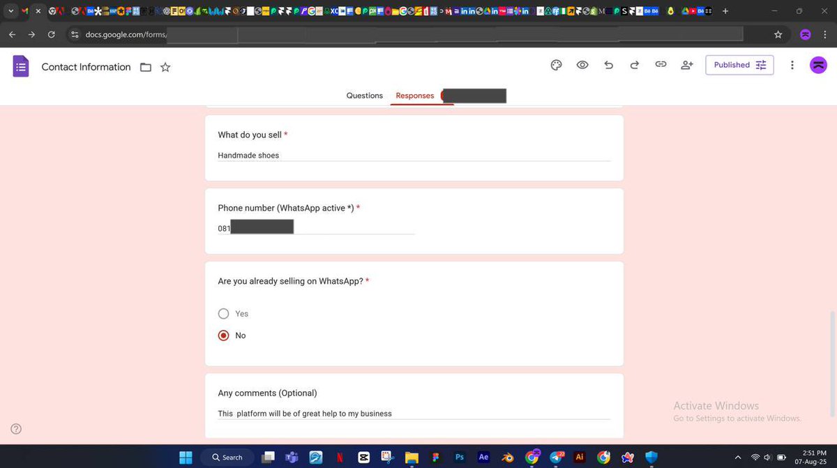 Week 3 <a href="/theresidency/"></a> and it’s so encouraging to already see potential users excited about what we’re building.

Got this waitlist response from a vendor saying we would greatly help their business, and That’s exactly why we’re building. ✨