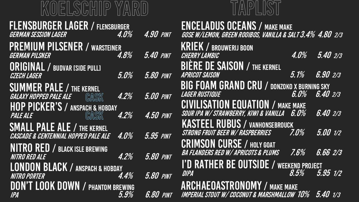 Thursday TAPS!!