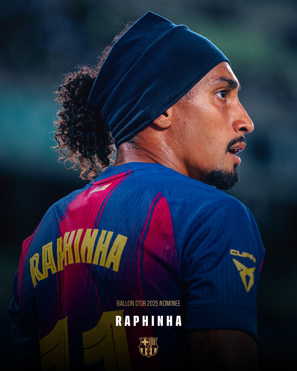 Raphinha, nominado al #BallonDor