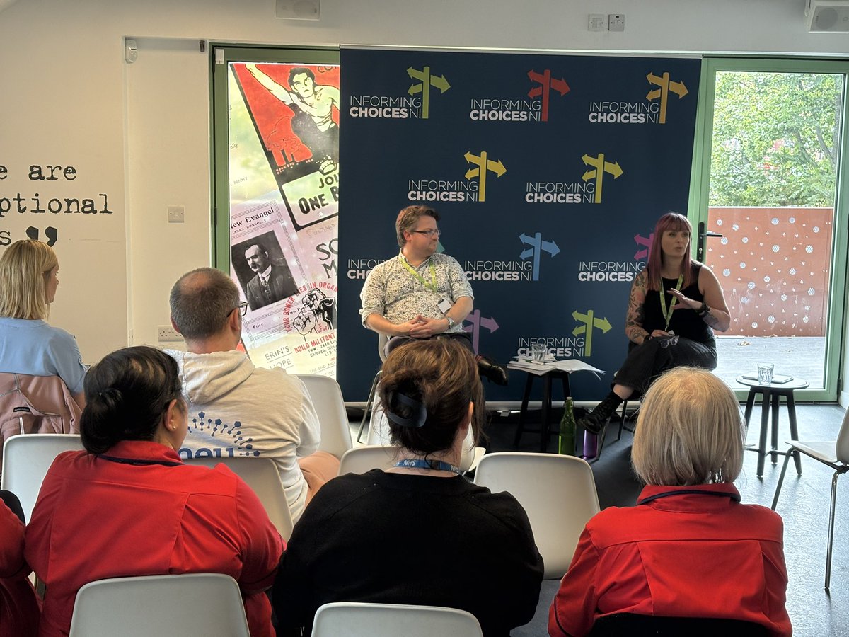 Áras Uí Chonghaile | James Connolly Visitor Centre (@jamesconnollyvc) on Twitter photo An informative afternoon in Áras Uí Chonghaile with Informing Choices discussing pregnancy loss.
An important discussion as part of this year’s <a href="/FeileBelfast/">Féile an Phobail</a> An informative afternoon in Áras Uí Chonghaile with Informing Choices discussing pregnancy loss.
An important discussion as part of this year’s <a href="/FeileBelfast/">Féile an Phobail</a>