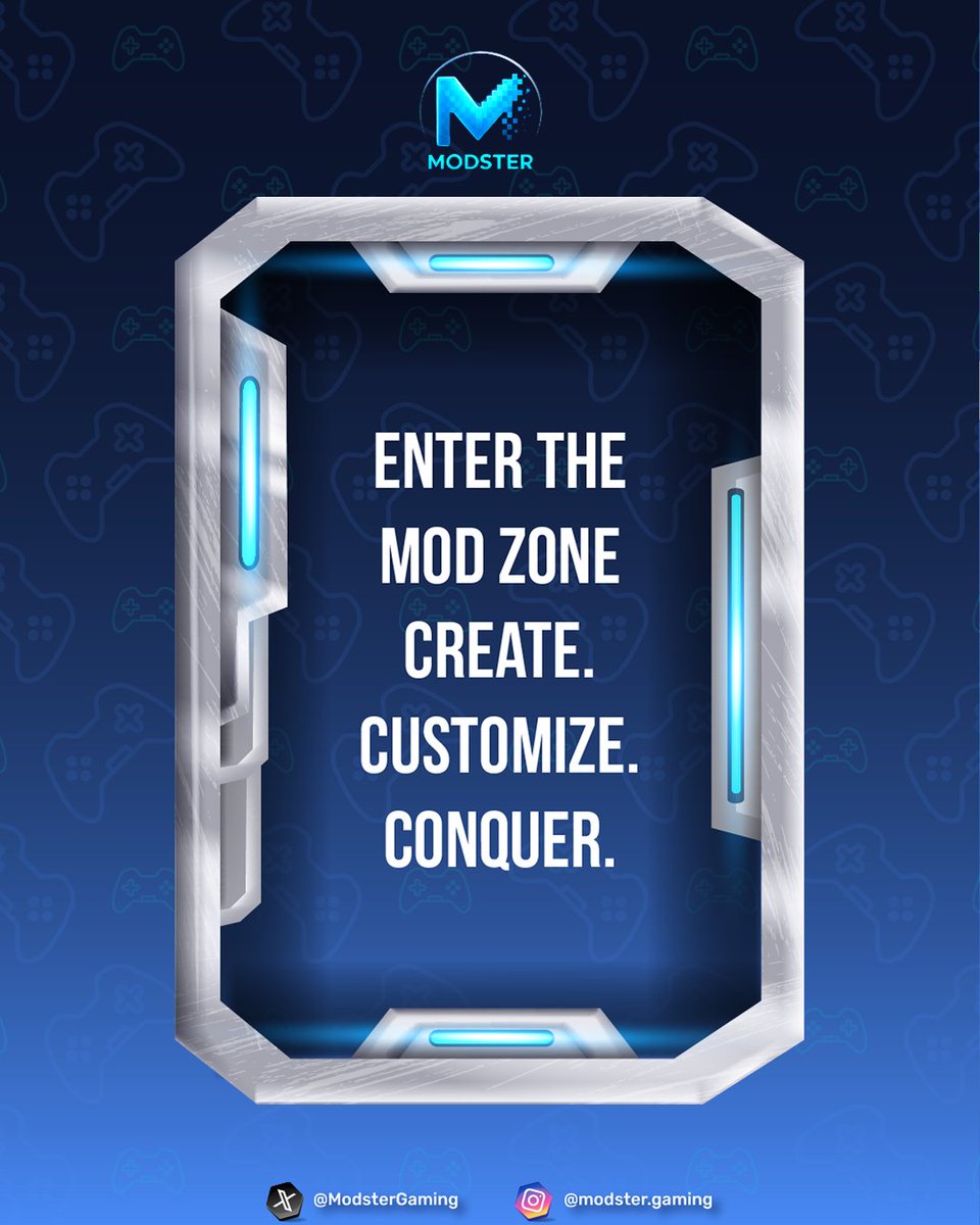 ModsterGaming's tweet image. 🚪 Enter the Mod Zone.

This is where ordinary games become extraordinary.
Here, you don’t just play — you build, tweak, and dominate.

🛠 Create your world.
🎮 Customize your experience.
👑 Conquer your game.

Modding starts now. Are you ready?

@ModsterGaming | @modster.gaming…