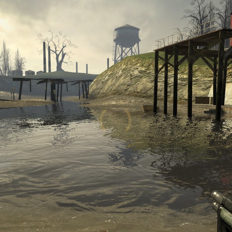 both openmw and hl2 have perfect water. i think its due to the planar reflections because it appears that the rest of the shader is just wiggly normal maps. keep in mind, i know very little about shaders, those two things just stand out the most to me